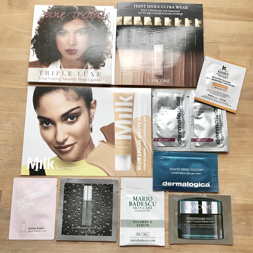 Skincare & Makeup Samples Lot